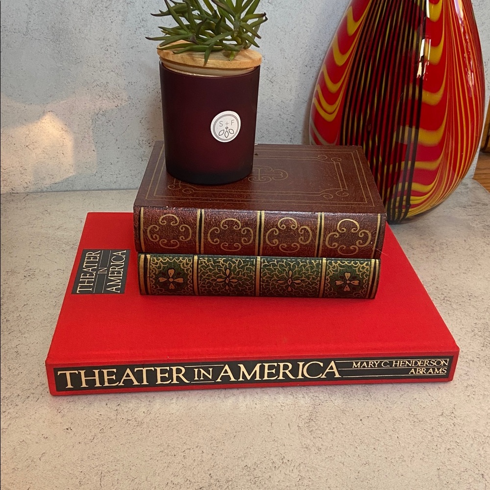 Theater In America Hardcover Coffee Table Book Mary Henderson Abrams 1986 Home
